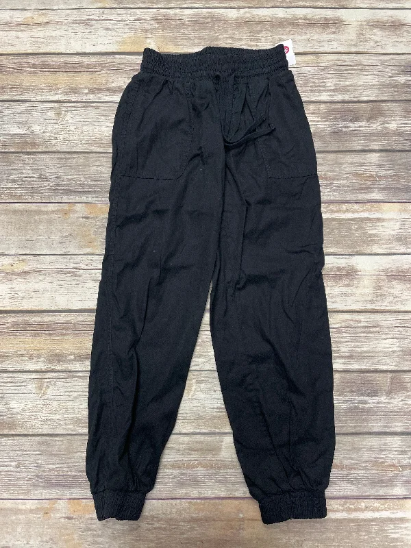 Pants Joggers By A New Day In Black, Size: Xs