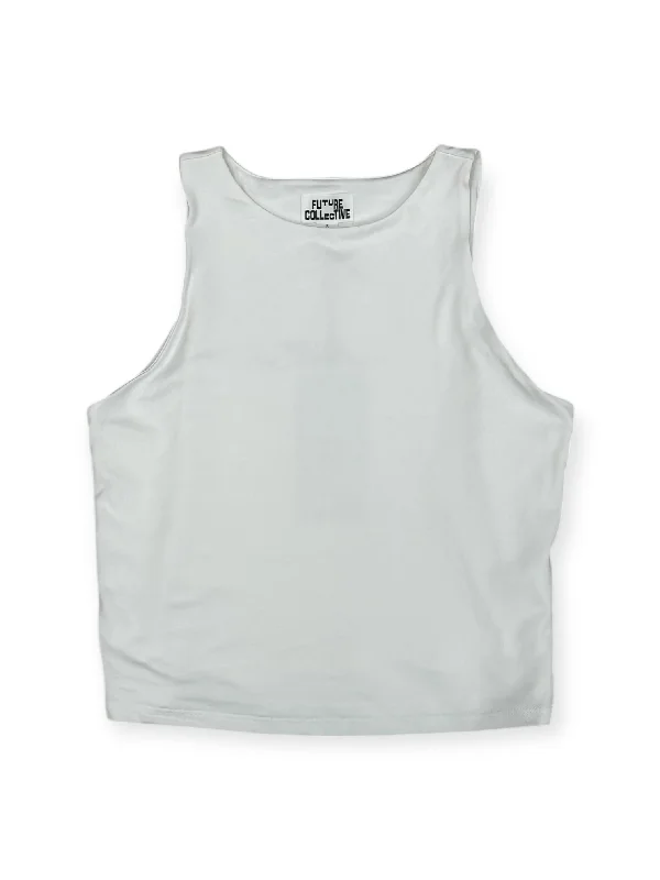 Top Sleeveless Basic By Clothes Mentor In White, Size: S